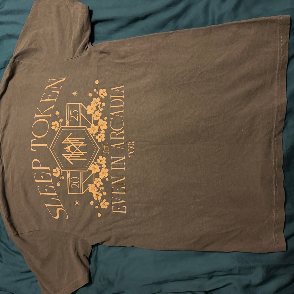 Sleep Token “Even in Arcadia Tour 2025” Tee – Size M SOLD OUT DURING TOUR